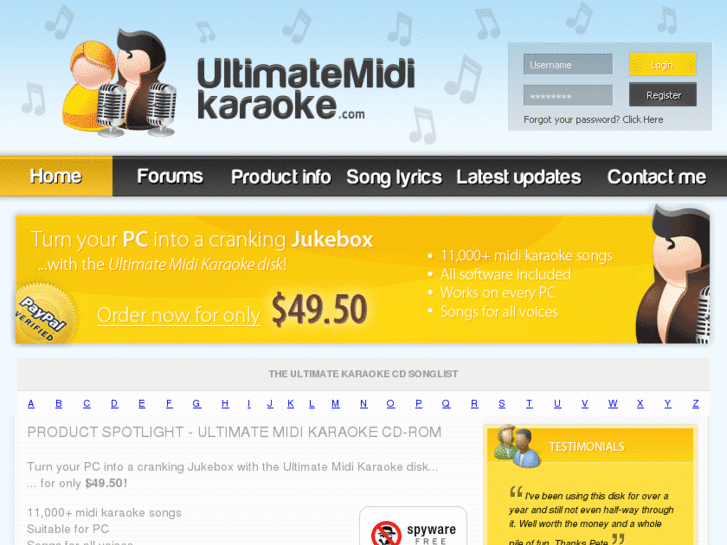 www.ultimatemidikaraoke.com