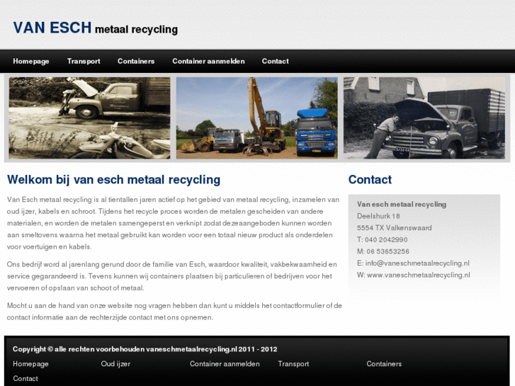 www.vaneschmetaalrecycling.nl