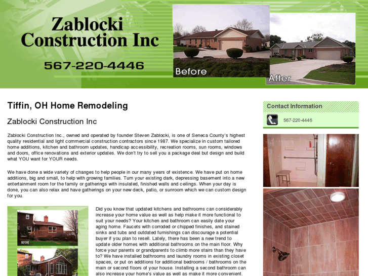 www.zablockiconstructioninctiffin.com