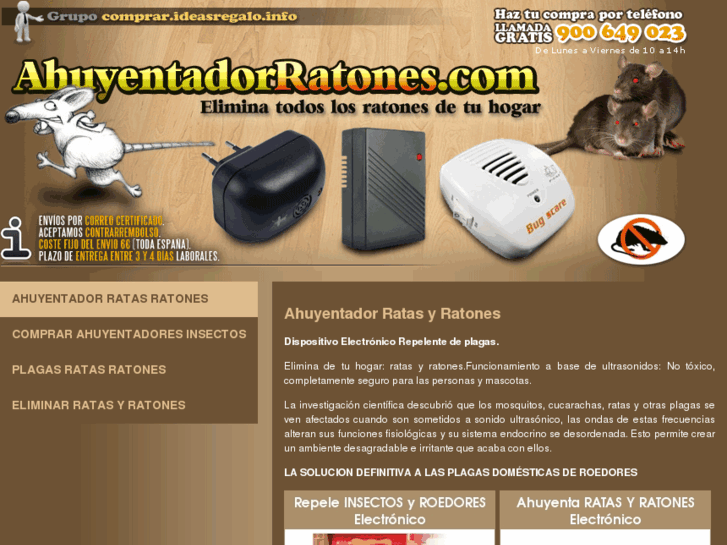 www.ahuyentadorratones.com