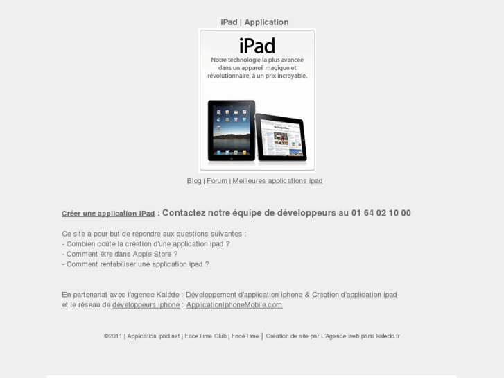 www.applicationipad.net