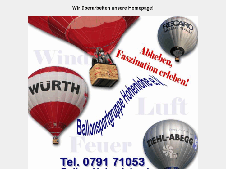 www.ballon-hohenlohe.de