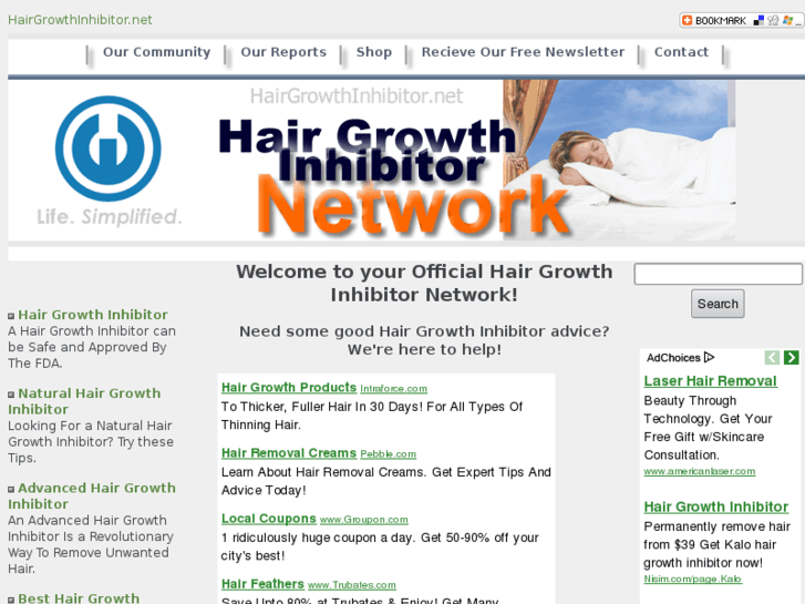 www.hairgrowthinhibitor.net