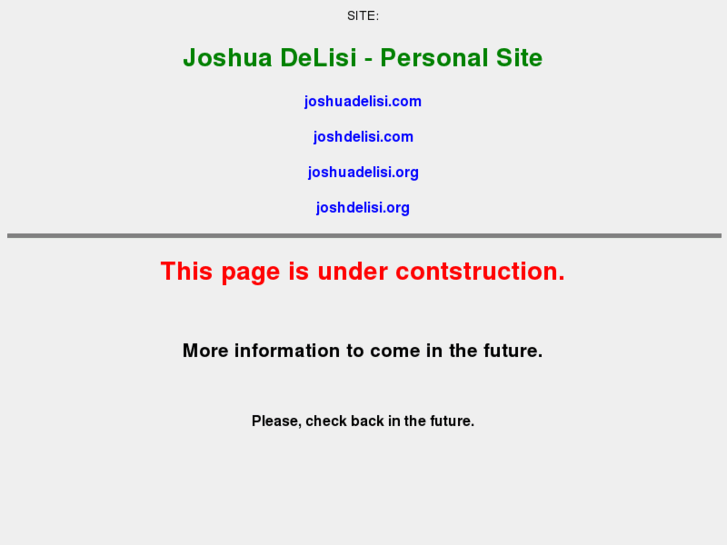 www.joshdelisi.com