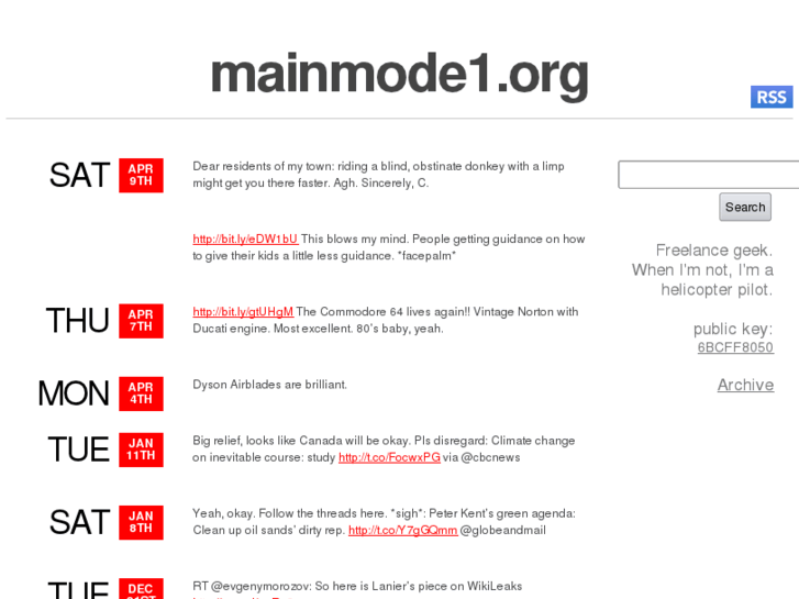 www.mainmode1.org