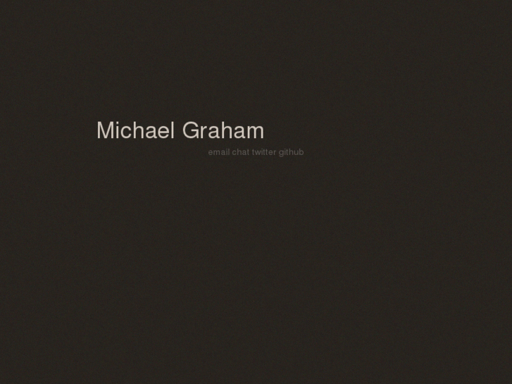 www.mikegrah.am