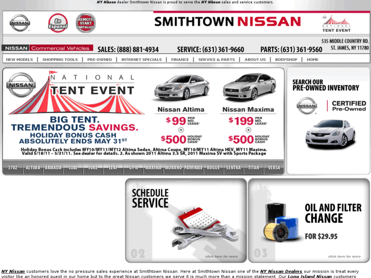 www.nissanofsmithtown.com