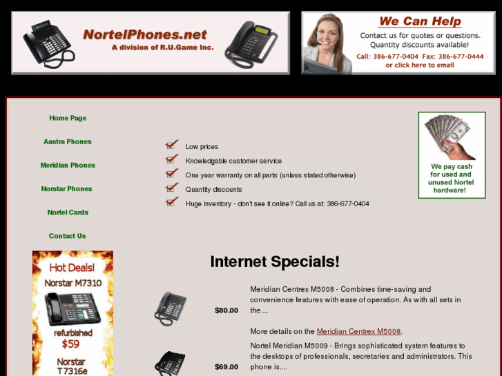 www.nortelphones.net