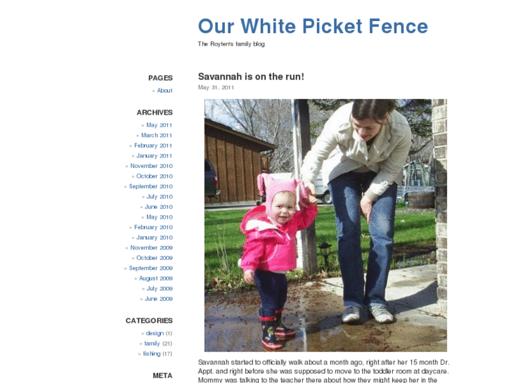 www.ourwhitepicketfence.com