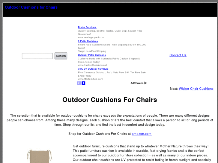 www.outdoorcushionsforchairs.com