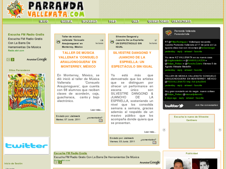 www.parrandavallenata.com