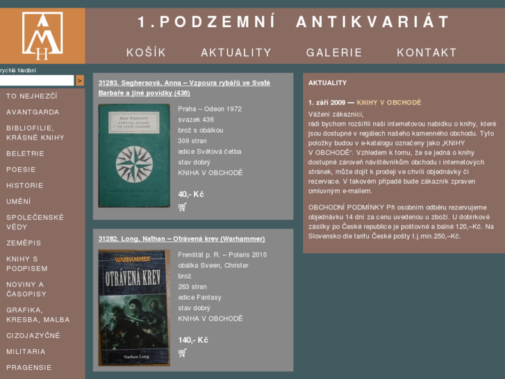 www.podzemni-antikvariat.cz