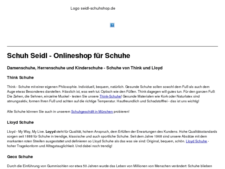 www.seidl-schuhshop.de