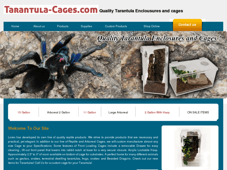 www.tarantula-cages.com