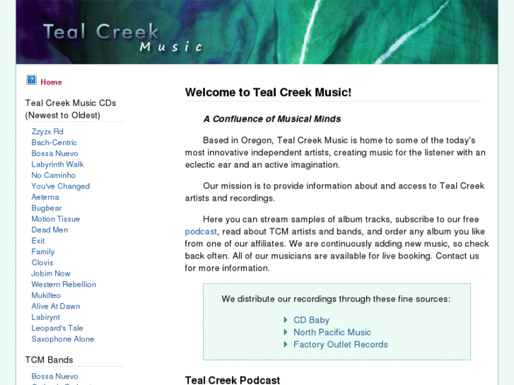 www.tealcreekmusic.com