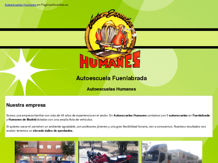 www.autoescuelashumanes.com