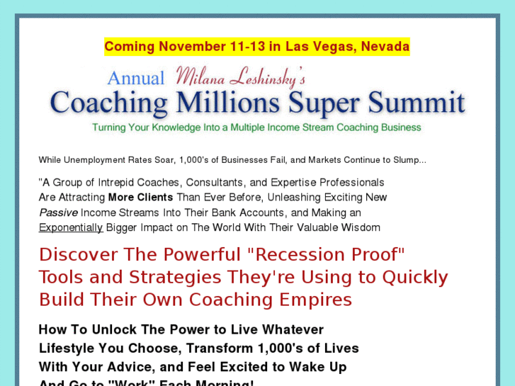 www.coachingsupersummit.com