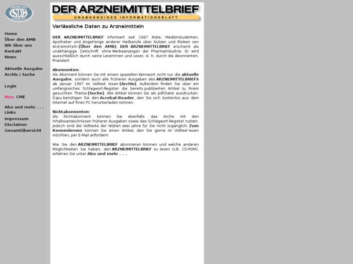 www.der-arzneimittelbrief.de