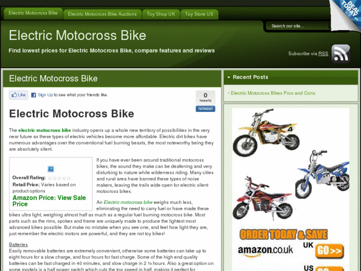 www.electricmotocrossbikes.org