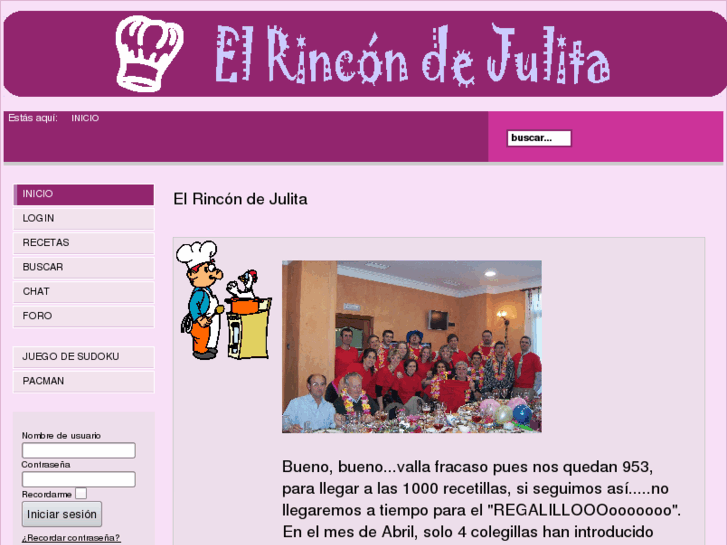 www.elrincondejulita.com