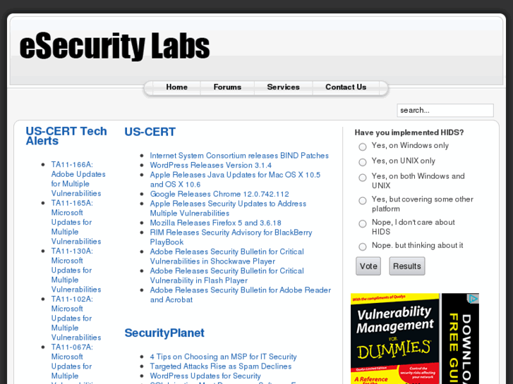 www.esecuritylabs.com