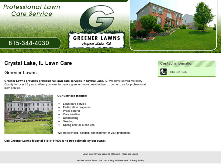 www.greenerlawnsmchenry.com