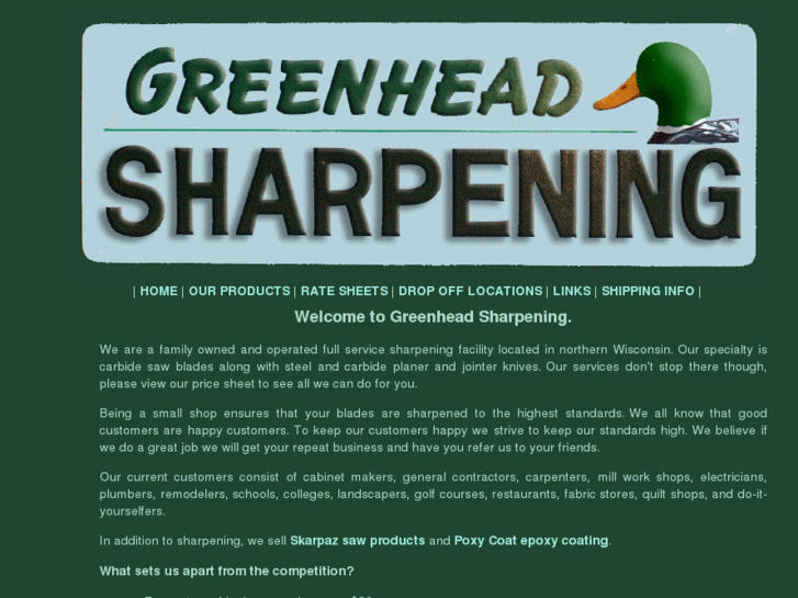 www.greenheadsharpening.com