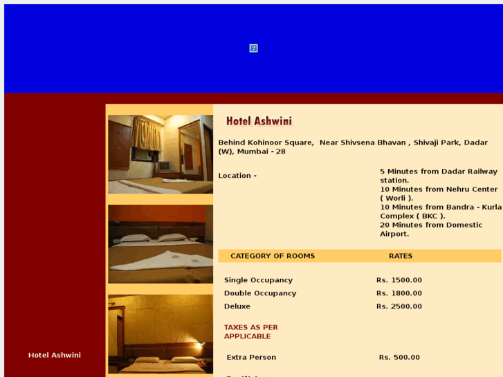 www.hotelashwini.com