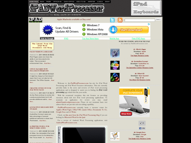 www.ipadwordprocessing.com