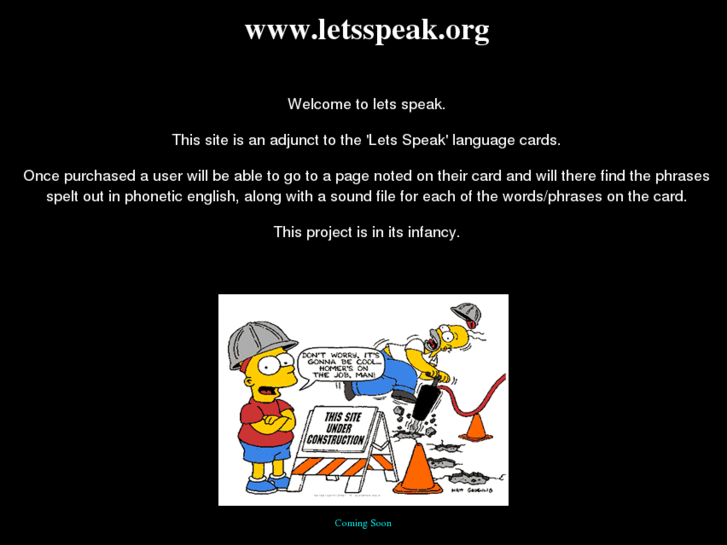 www.letsspeak.org