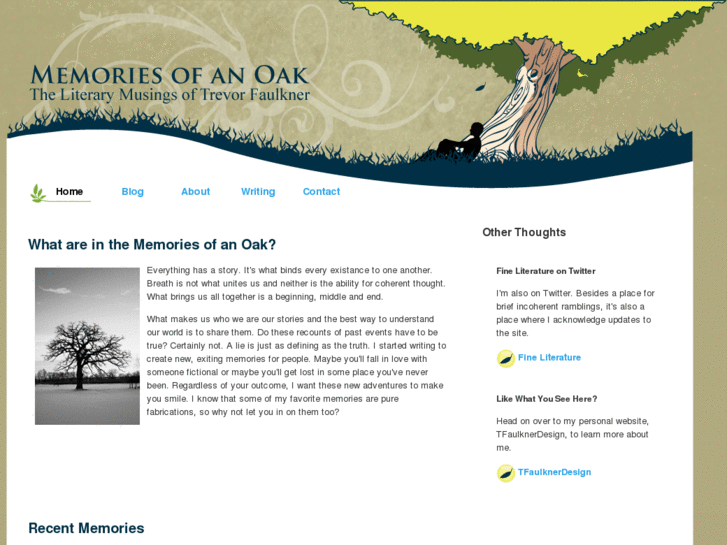www.memoriesofanoak.com