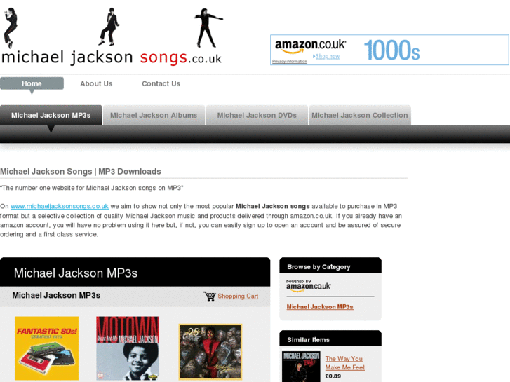 www.michaeljacksonsongs.co.uk