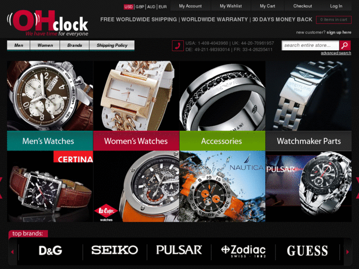 www.ohclockwatches.com