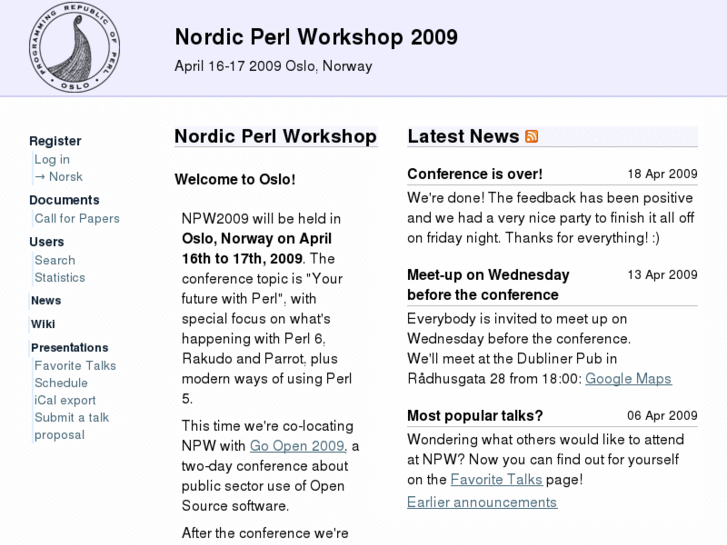 www.perlworkshop.no