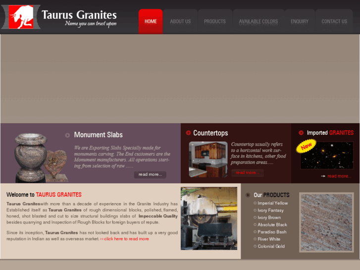 www.taurusgranites.com