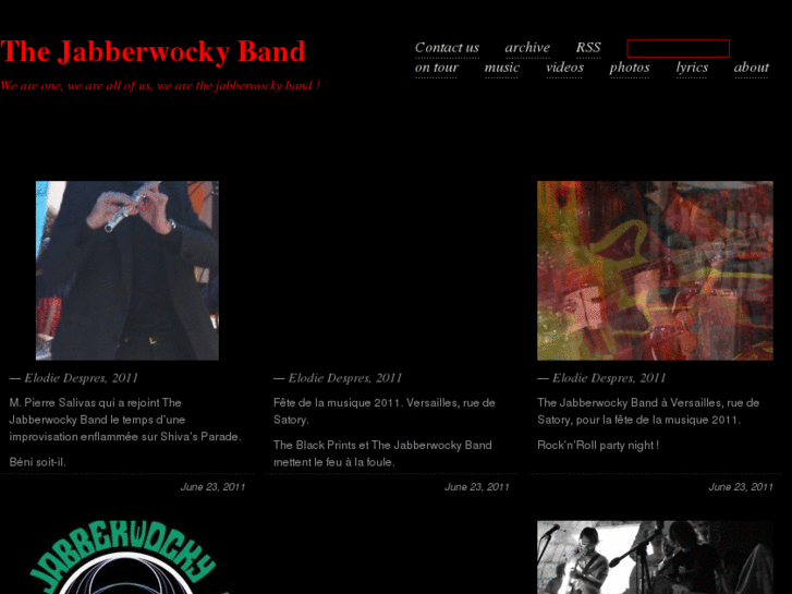 www.thejabberwockyband.com