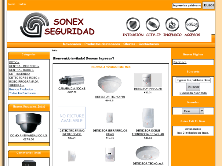 www.tiendasonexseguridad.es