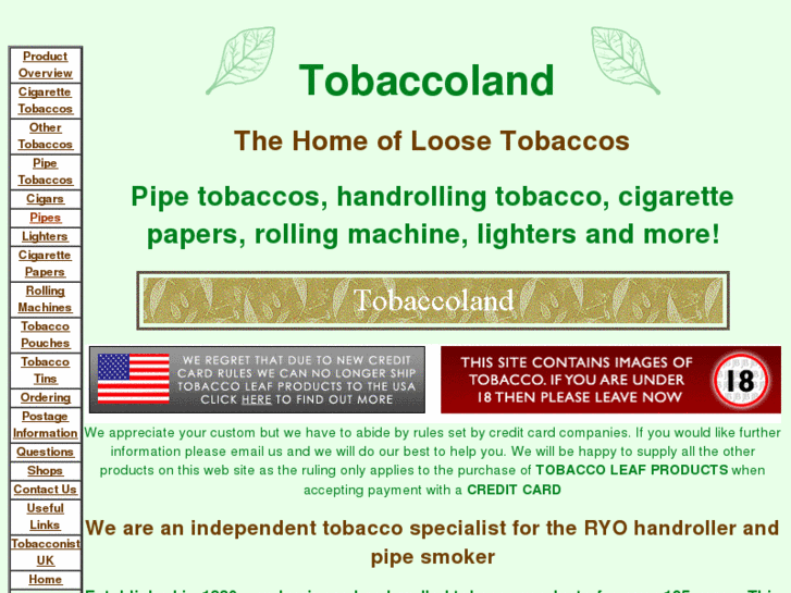 www.tobaccoland.co.uk