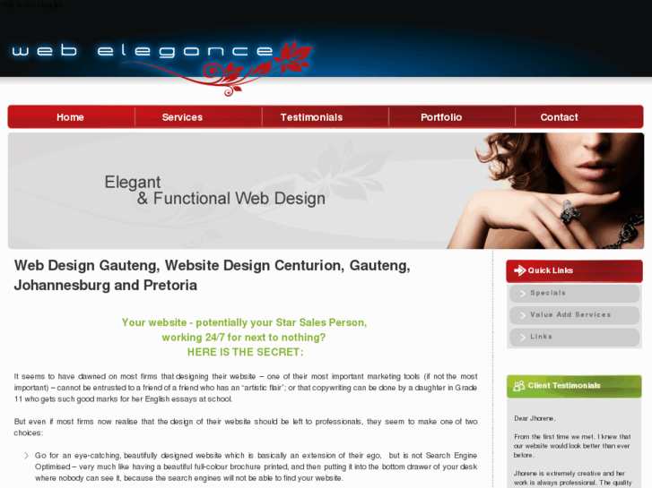 www.webelegance.co.za