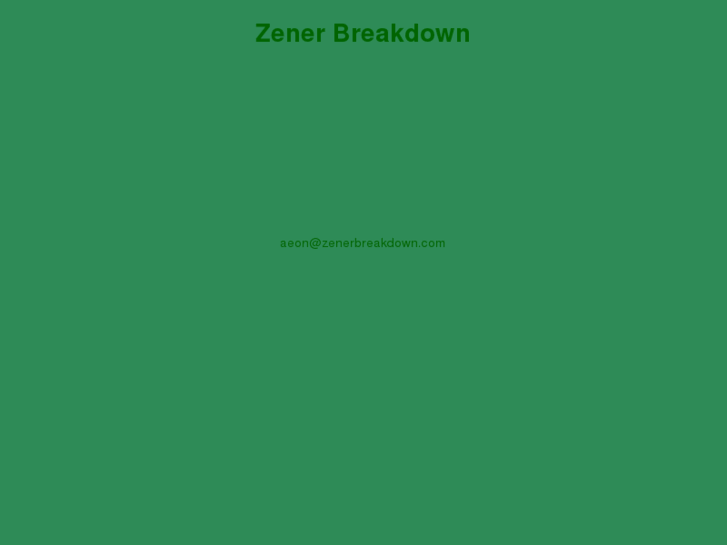 www.zenerbreakdown.com