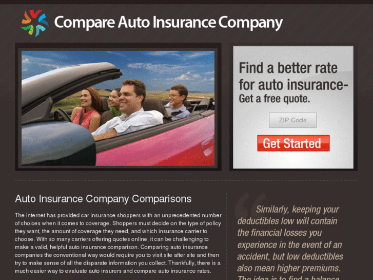 www.compareautoinsurancecompany.com