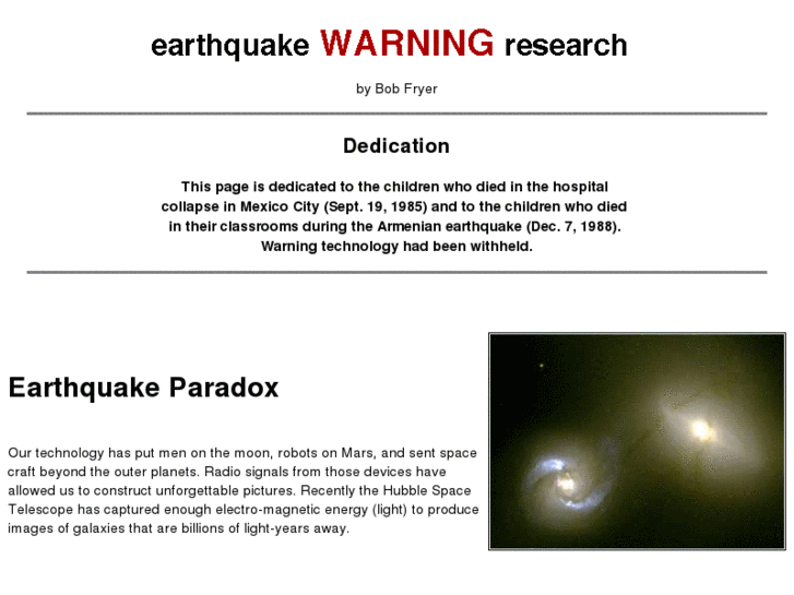 www.earthquakewarning.org