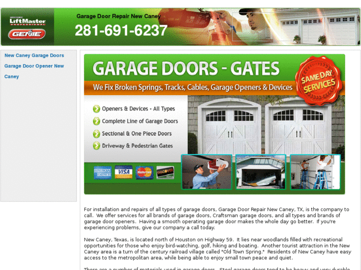 www.garagedoorrepairnewcaney.com