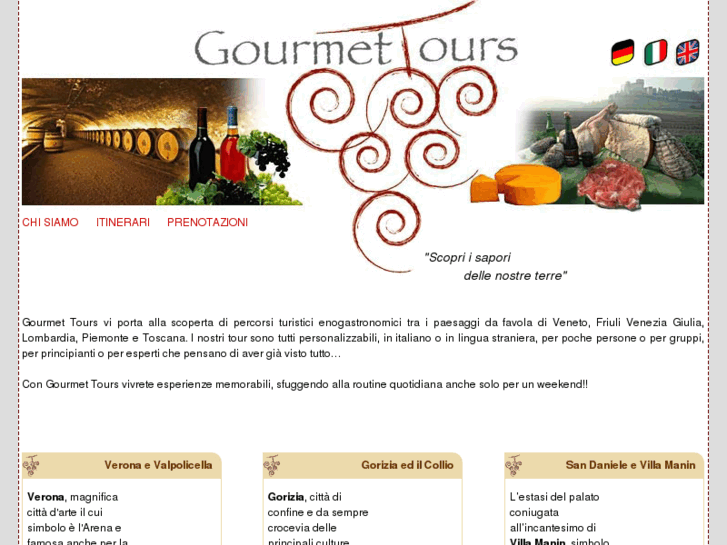 www.gourmettours.it