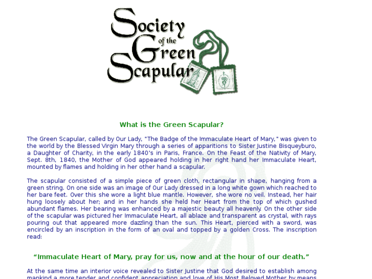 www.greenscapular.com