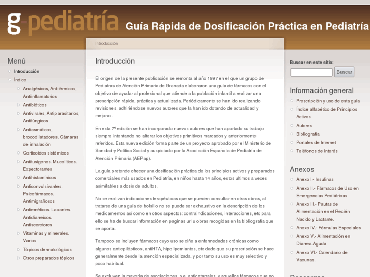 www.guiafarmapediatrica.es