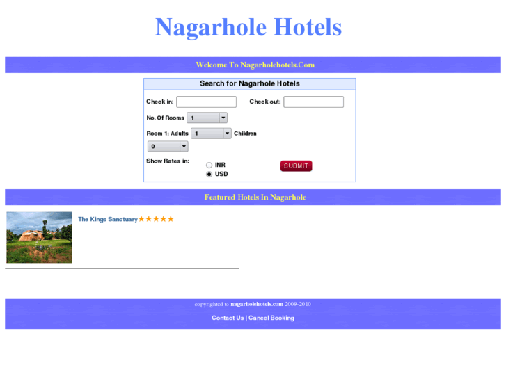 www.nagarholehotels.com