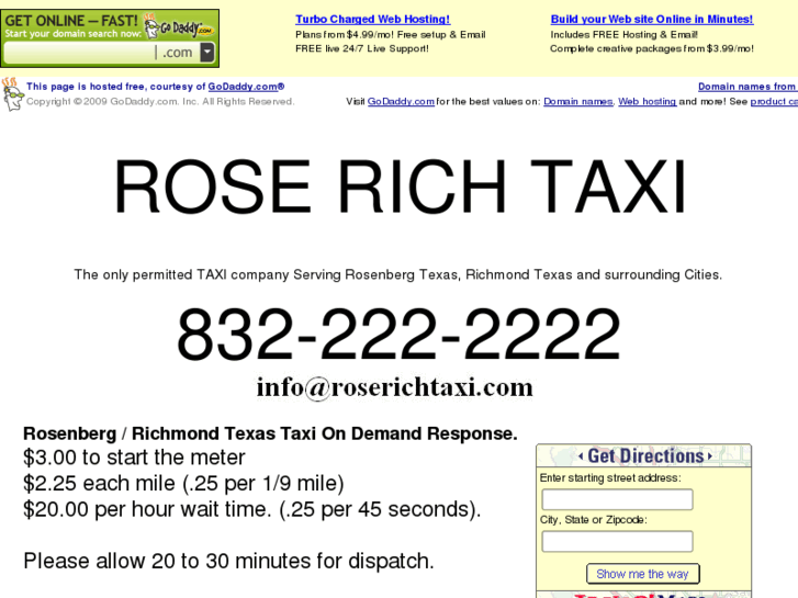 www.rosenbergtaxi.com