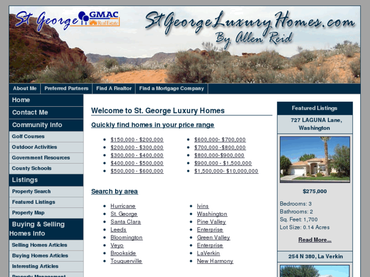 www.stgeorgeluxuryhomes.com