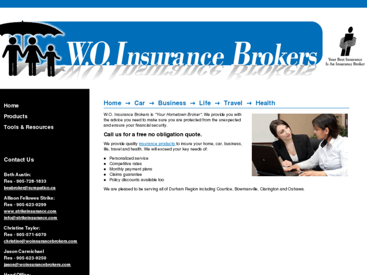 www.woinsurancebrokers.com